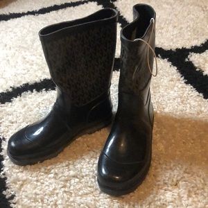 girls rubber riding boots